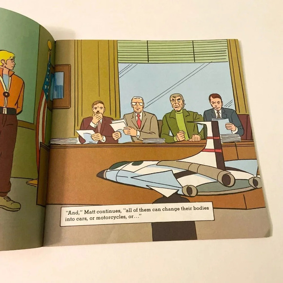 Vtg 1984 Go  Bots On Earth Golden Super Adventure Book - Picture 9 of 16